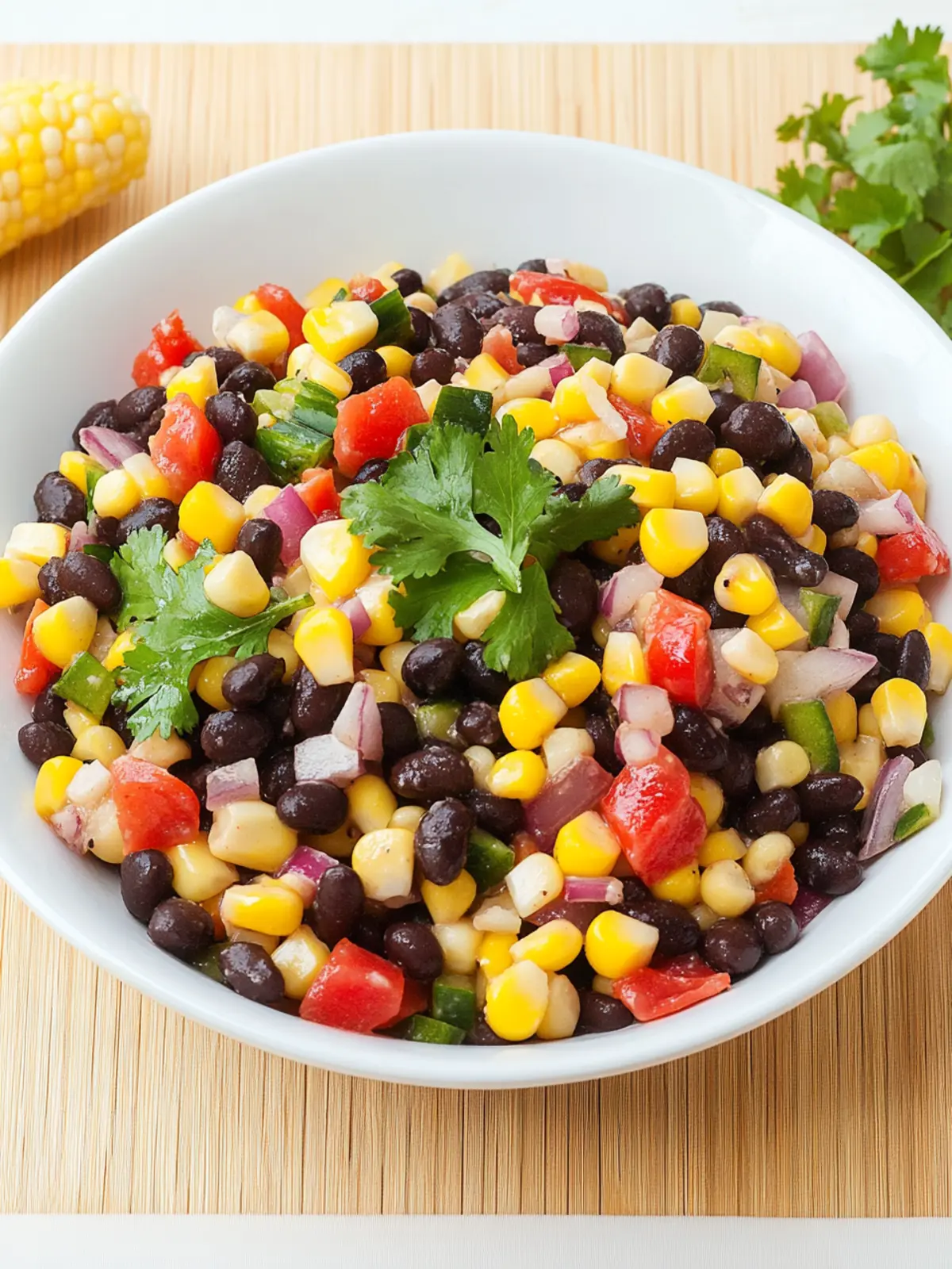 Minute No-Cook Black Bean & Corn Salad: Your Summer Essential